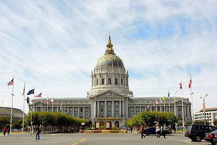 США, США, Сан-Франциско, Калифорния, Парламент, Памятник