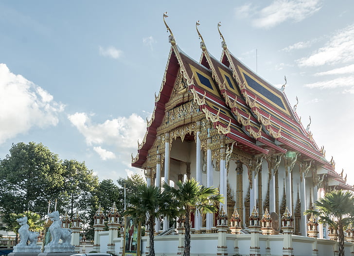 templet, Thailand, buddhismen, Asia, Wat, turism, andlighet