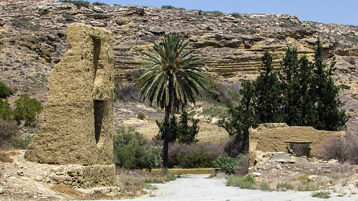 Cipro, Ayios sozomenos, Villaggio, abbandonato, deserta, vecchio, architettura