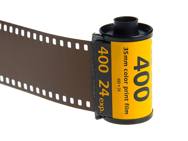 celuloide, película, 35mm, ISO, negro, cámara, Fotografía