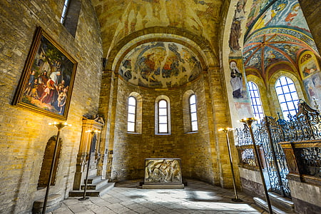Praga, Castello, Windows, altare, religione, Ceco, antica