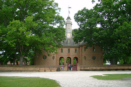 antic williamsburg, història, Virginia, colònies, arquitectura, edifici, punt de referència