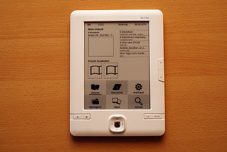 e-reader, e-book, ebook, e-ink, e-paper, Tablet pc