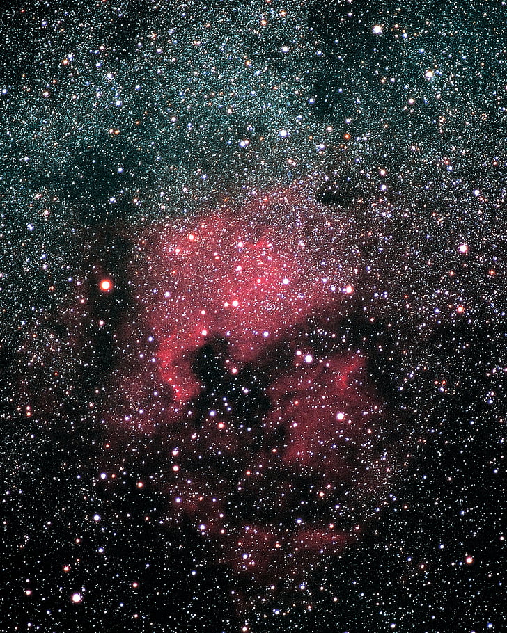 Nordamerika nebula, NGC 7000, Galaxy, plads, diffuse gasnebel, stjernebilledet Svanen, gas tåge
