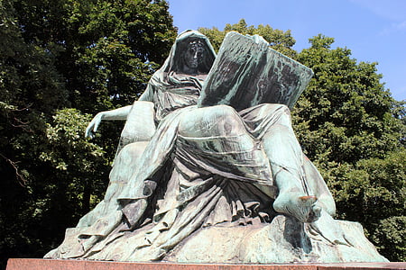 Sibylle, Bismarck nationaal monument, grote ster, Berlijn, 1901, 1938, Königsplatz