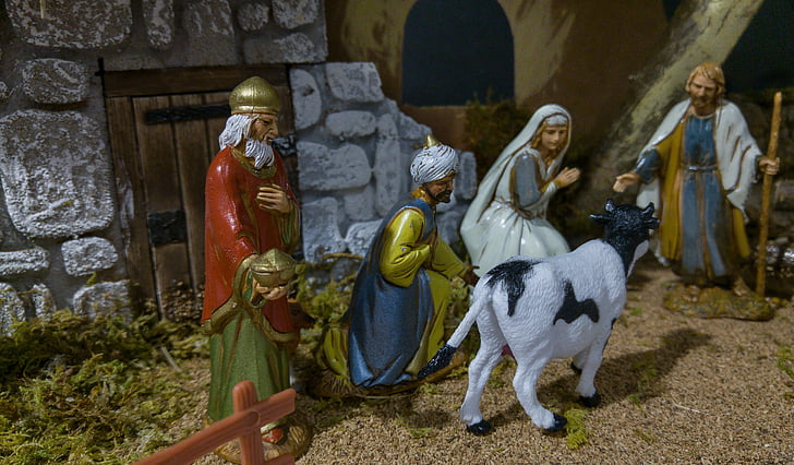 lastentarha, joulu, Berger, Kristuksen syntymä