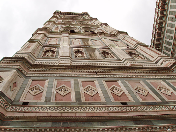 Florence, Itālija, dome, fasāde, arhitektūra
