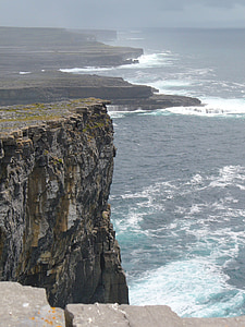 崖, 海, 海岸, アイルランド, ロック, 岩の海岸