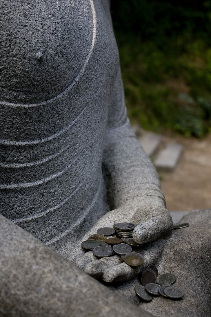 Buddha, buddhalaisuus, Stone buddha