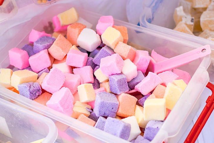 purple, candy, sweet, pink, foam, retail, sweet food