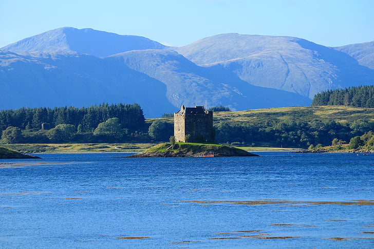 Шотландия, замък, Хайлендс и островите