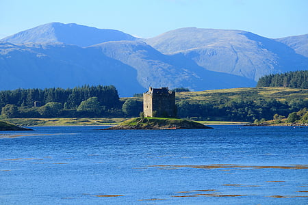 scotland, castle, highlands and islands