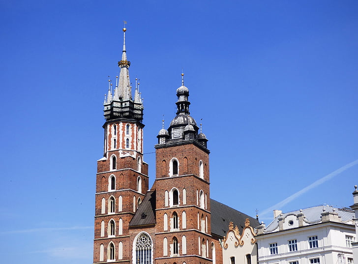 Cracòvia, edifici, edificis, arquitectura, casc antic, Monument, Polònia