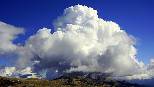 wolk, Cumulonimbus, hemel, tijd, sfeer, klimaat