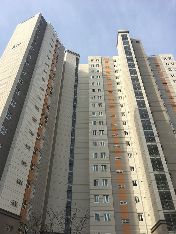 apartments, lake side, bereudium, low angle view, skyscraper, city, architecture
