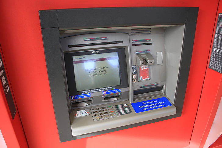 atm, money, credit cards, bank, machine, terminal, cash card