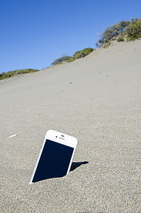 mobilni, pijesak, pustinja