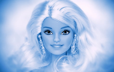 lepota, Barbie, ledena princesa, lepo, lutka, očarljiv, otroci igrače