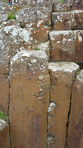 basalt, calçada, columnes, nord, Regne Unit, Antrim, hexagonal