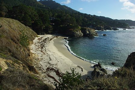 Point lobos, Ozean, Strand, Natur, Sand, Meer, Entspannung