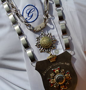 plata Reial, cadena amb Llit Extragran, protegir, club de tir, rei