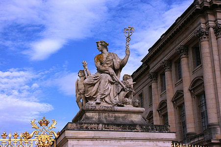 slottet i versailles, Versailles, skulptur, Frankrig