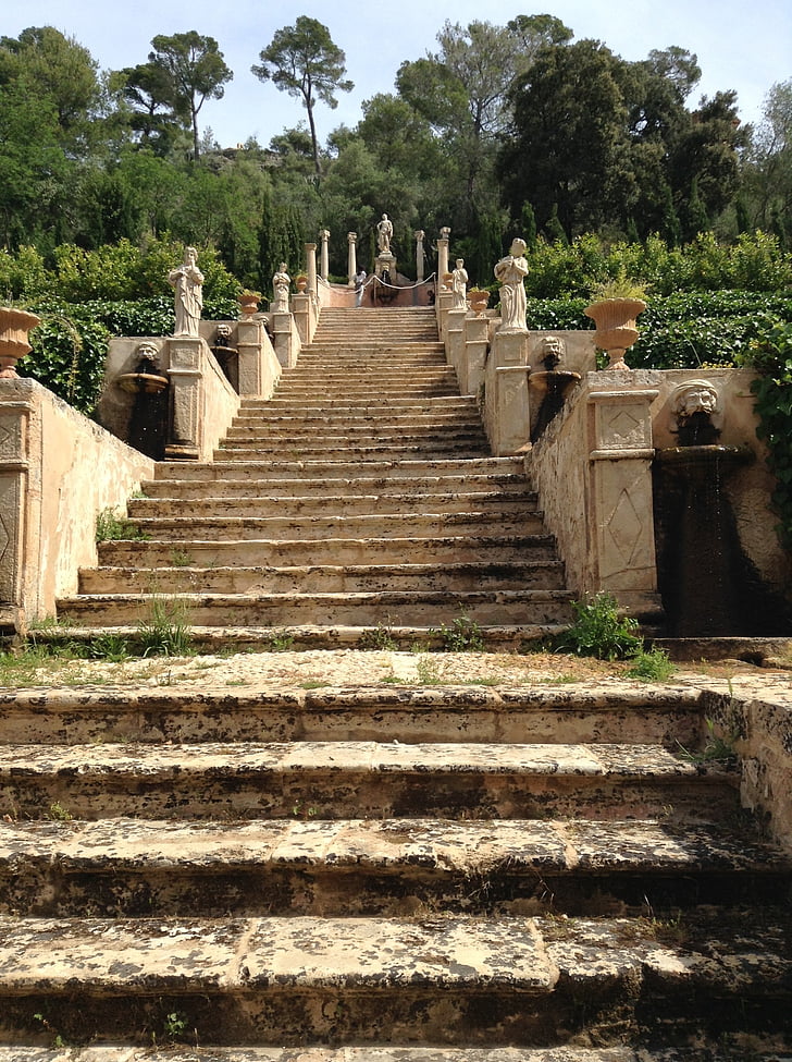 escaliers, Raixa manor, Mallorca