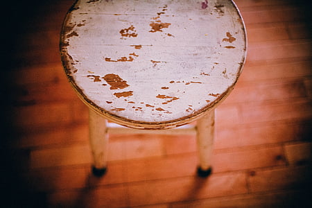 footstool, stool, chair, furniture, seat, sit