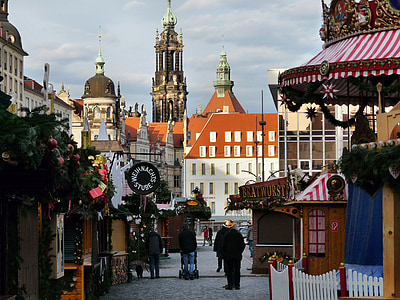Dresdner striezelmarkt 2012, Dresden, secara historis, Saxony, Kota, Sejarah