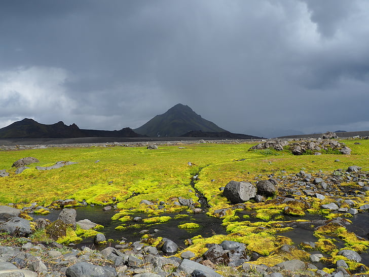 Island, natur, landskab, Sky - himlen, Mountain, udendørs, dag