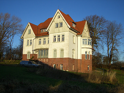 glücksburg, holnis, brickyard, holnisspitze, villa, house, architecture
