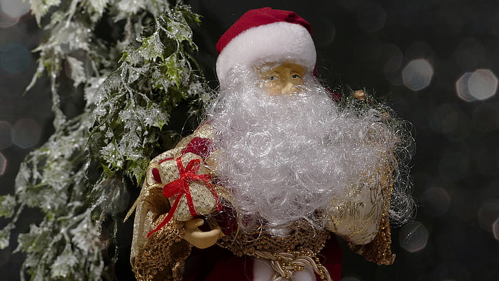 Christmas, carte de Noël, motif de Noël, Santa claus, célébration, hiver, décoration