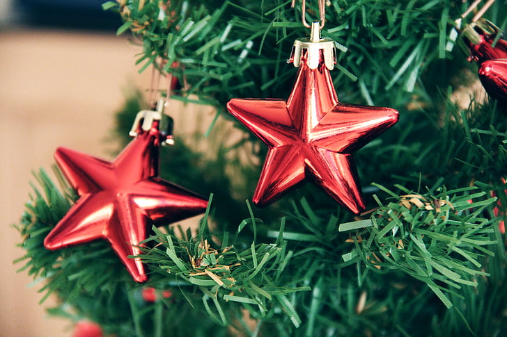 出現, クリスマス, サンタ クロース, クリスマス, 装飾, お祝い, 星の形
