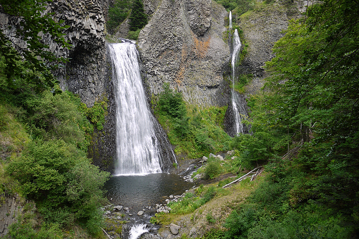 vodopád, Príroda, vody, Cascade, raypic, Ardèche, Francúzsko