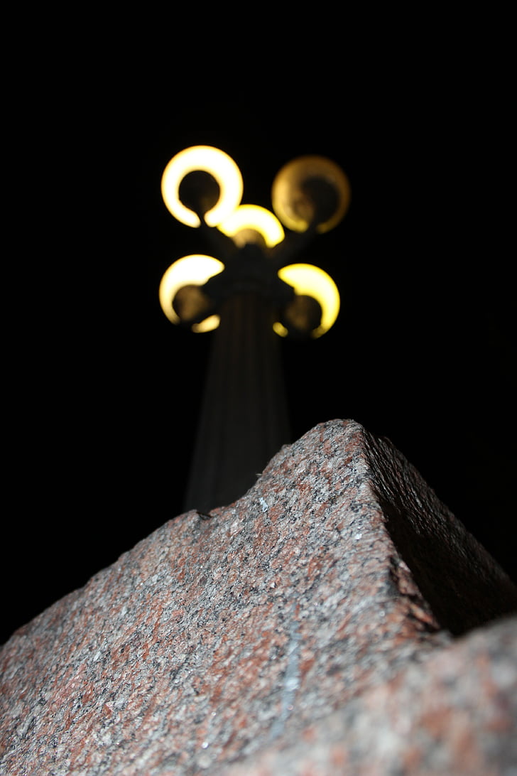 kamień, Latarnia, Fotografia makro