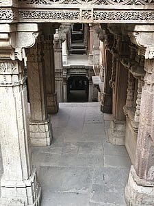 Dada-hari-ni-vav, Ahmedabad, Ahmadabad, vecchio, architettura, Monumento, patrimonio