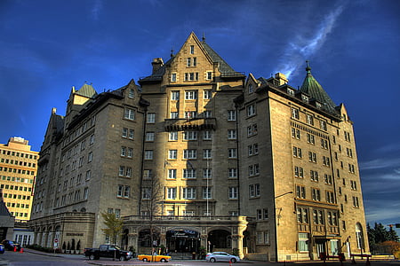 Edmonton, Kanada, City, Urban, Hotel, hoone, arhitektuur