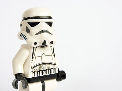 LEGO, Stormtrooper, Force, mal, armée de terre, Trooper, soldat