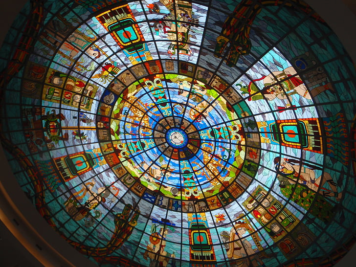 vitraž prozora, društvo, umjetnost, mozaik