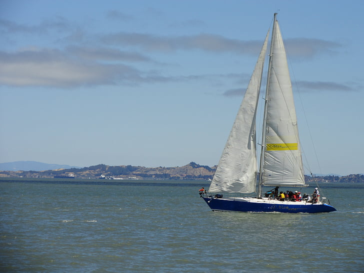segling, Bay, San francisco