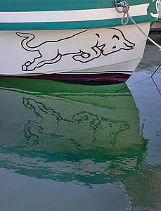 boat, water, reflection, port, sea, vessel, sailing