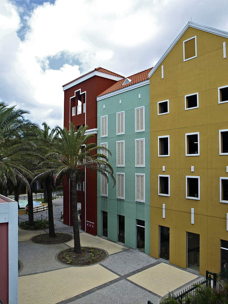RIF, fort, Willemstad, Curacao, huvudstad, platser av intresse, arkitektur