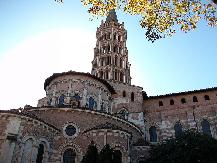 toulouse, church, bell tower, heritage