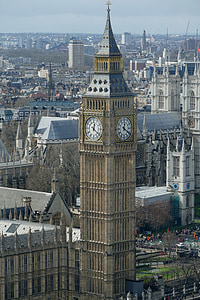 big ben, elizabeth-tower, westminster palace, london, landmark, tower, bell tower