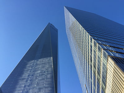 Torre de Dom, NYC, Nova Iorque, linha do horizonte, área financeira, Marco