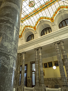 Palau, arquitectura, Museu, sostres, Madrid, columnes, marbre