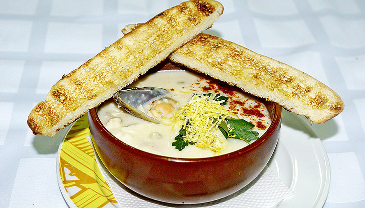 cibo, zuppa, Café