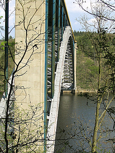 Arch, jembatan baja, arsitektur, modern, pembangunan jembatan, struktur baja, Republik Ceko