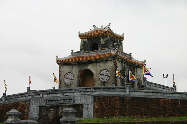 Palau, l'emperador, capital, edifici, arquitectura, vell, façana