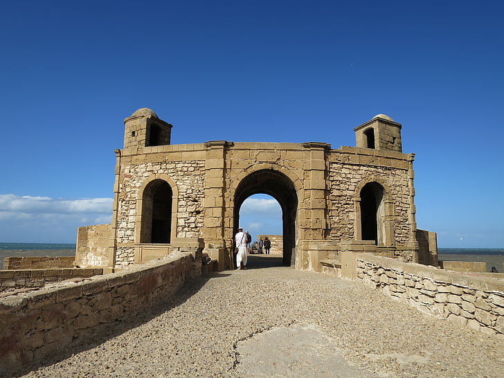 Zamek, Maroko, As-Sawira, celem, Architektura, słynne miejsca, Historia